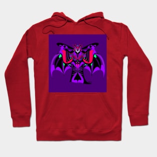 uukum soots camazots the mayan dracula vampire ecopop pattern armor Hoodie